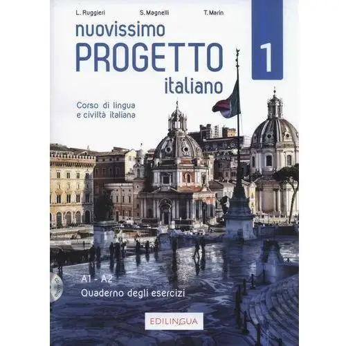 Nuovissimo progetto italiano 1 a1-a2. ćwiczenia + cd Edilingua
