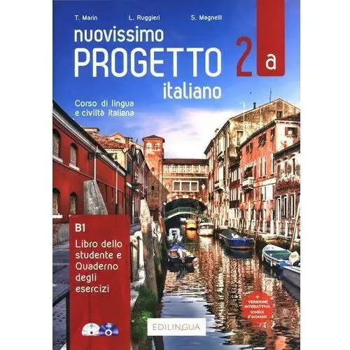 Nuovissimo progetto italiano 2a libro dello studente e quaderno degli esercizi - marin t., ruggieri l., magnelli s