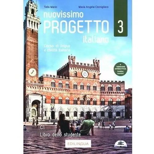 Edilingua Nuovissimo progetto italiano 3 libro dello studente + cd - telis marin
