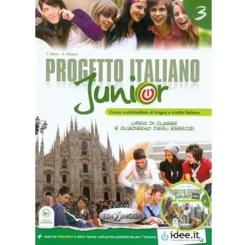 Progetto italiano junior 3 podręcznik + ćwiczenia + CD audio