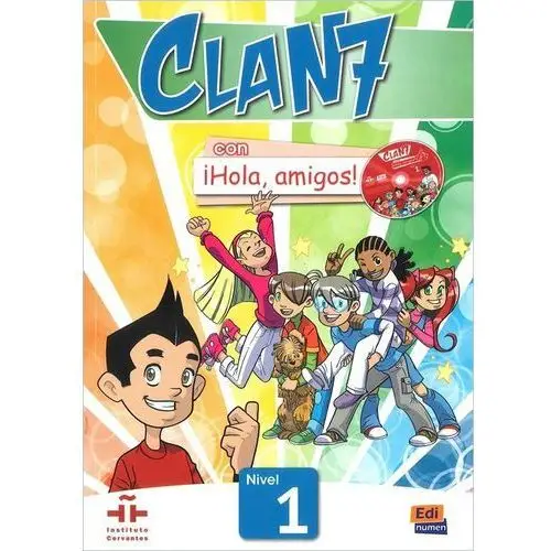 Clan 7 con Hola amigos 1 podręcznik CD MultiROM