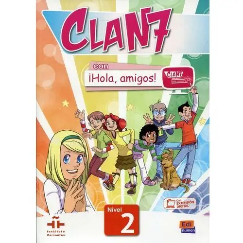 Clan 7 con hola amigos 2 podręcznik cd multirom Editorial edinumen