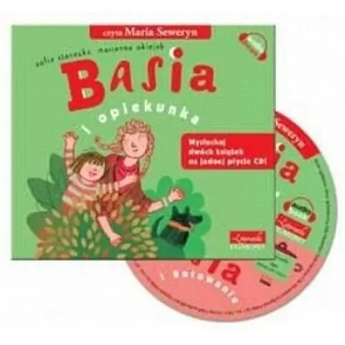 Egmont Basia i opiekunka. książka audio cd