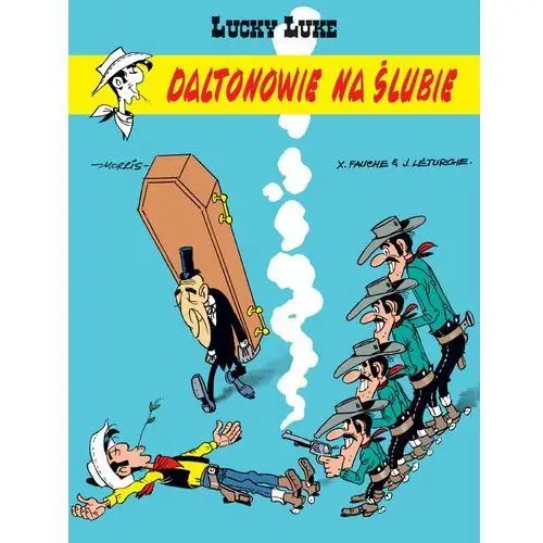 Daltonowie na ślubie. lucky luke. tom 62,075KS