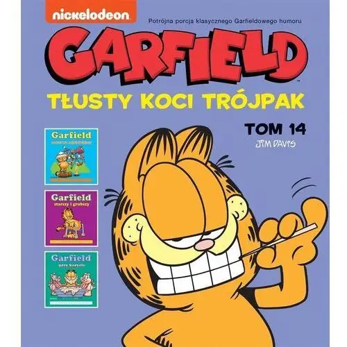 Garfield. tłusty koci trójpak. tom 14 Egmont