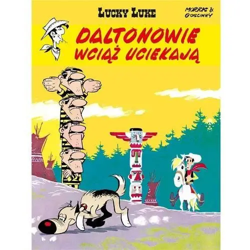 Egmont komiksy Daltonowie wciąż uciekają. lucky luke. tom 23