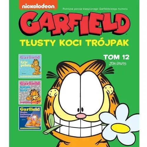 Egmont komiksy Garfield. tłusty koci trójpak. tom 12