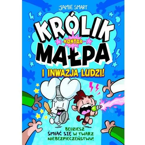 Egmont komiksy Inwazja ludzi. królik kontra małpa. tom 2