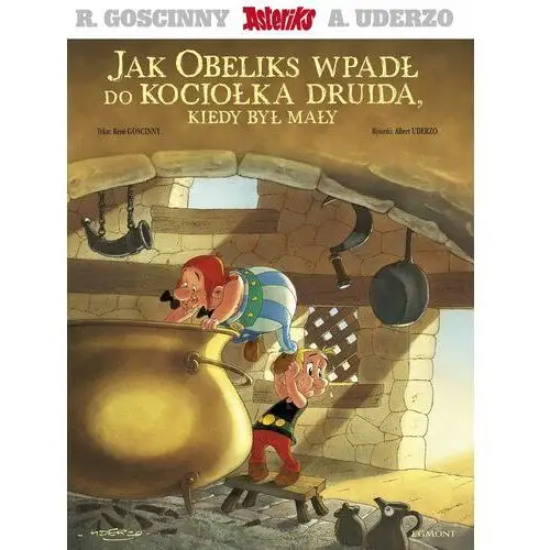 Jak obeliks wpadł do kociołka druida, kiedy był mały. asteriks wyd. 2023 Egmont komiksy