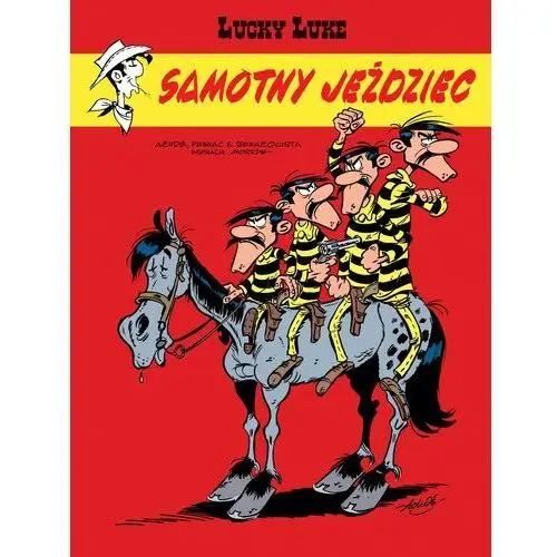 Egmont komiksy Samotny jeździec. lucky luke. tom 76