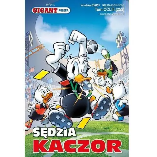 Egmont komiksy Sędzia kaczor. gigant poleca. tom 4/2024