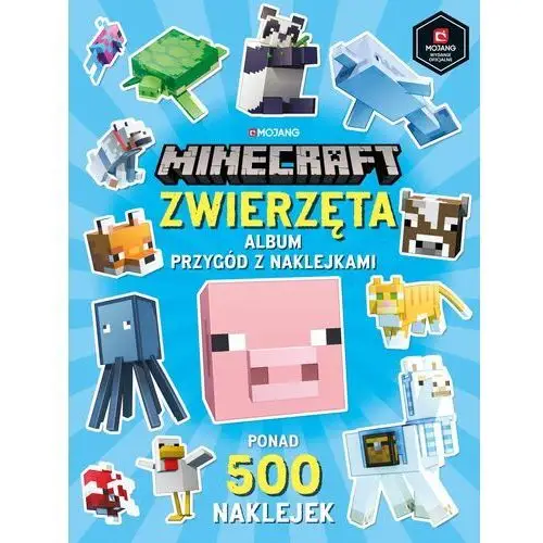 Egmont Książeczka minecraft zwierzęta album przygody z naklejkami