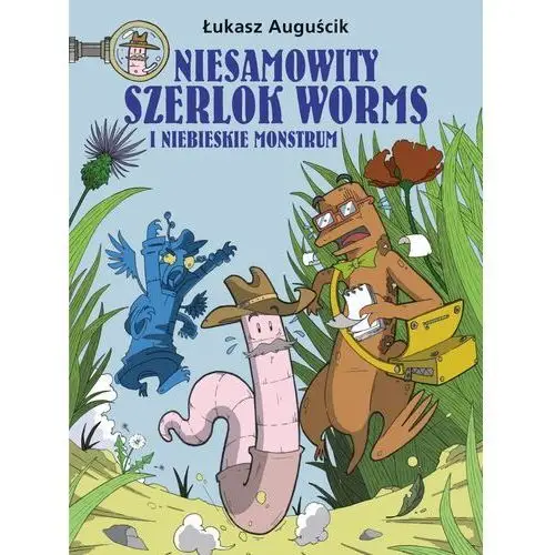 Niebieskie monstrum. niesamowity szerlok worms. tom 1