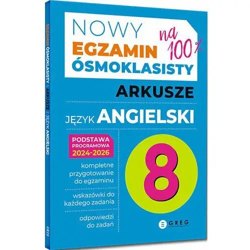 Egzamin ósmoklasisty. Arkusze. Język angielski 2024-2026