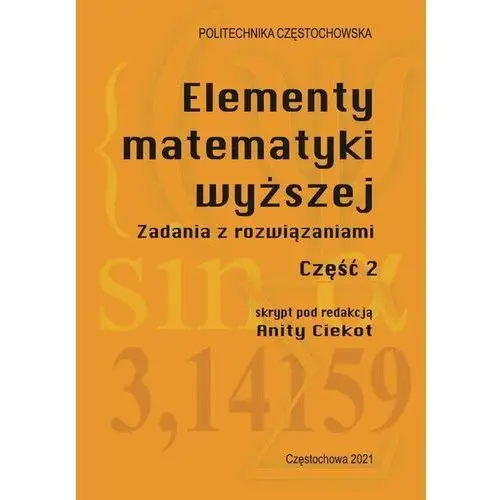 Elementy matematyki wyższej. Cześć 2 (E-book)