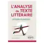 Ellipses L'analyse de texte littéraire: principes et pratiques Sklep on-line