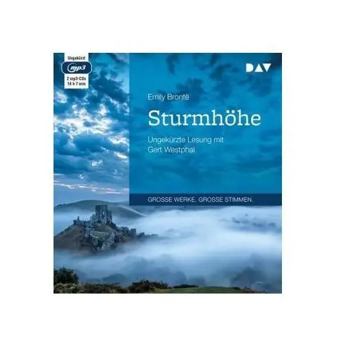 Sturmhöhe, 2 MP3-CDs Emily, Brontë
