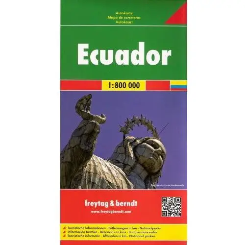 Ekwador mapa 1:800 000 Freytag & Berndt