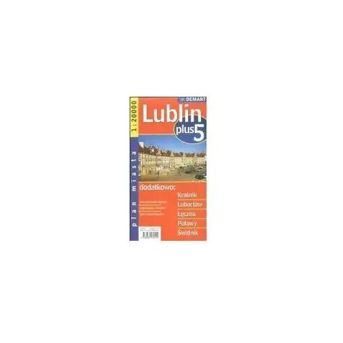 Plan miasta Lublin +5 1:20 000, 978-83-89239-41-9