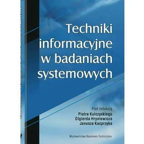 Techniki Informacyjne w Badaniach Systemowych,100KS (5057597)
