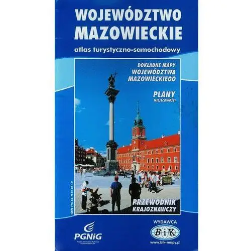 Empik.com Województwo mazowieckie. atlas turystyczno-samochodowy