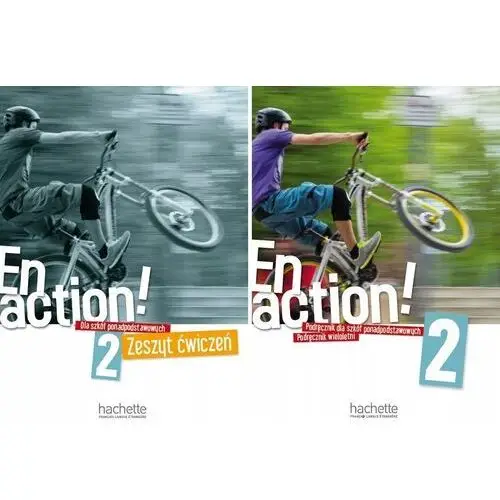 En Action! 2 Zestaw Ćwiczenia podręcznik Hachette