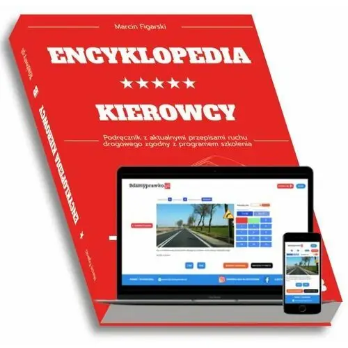 Encyklopedia kierowcy kategoria B + Test Online 2024 (prawo jazdy)