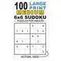 Engage books (activities) 100 large print medium 6x6 sudoku puzzles for adults Sklep on-line