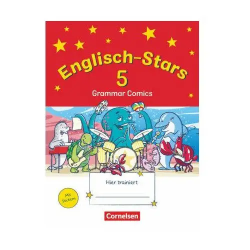 Englisch-Stars 5. Schuljahr - Übungsheft Grammar Comics