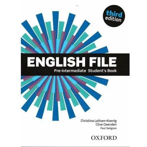 English file 3e pre-intermediate sb oxford Oup english learning and teaching