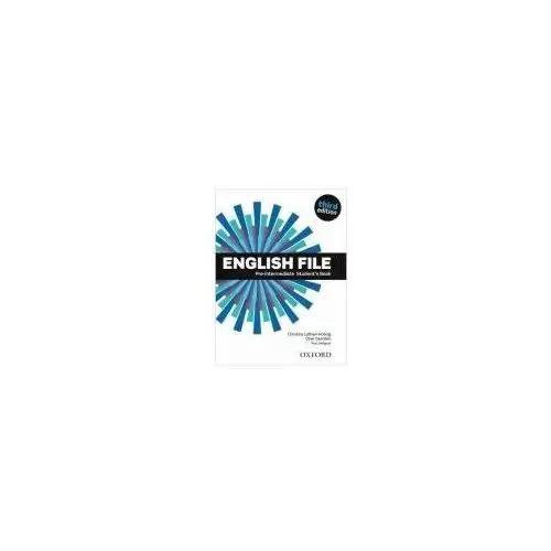 English file 3e pre-intermediate sb oxford Oup english learning and teaching