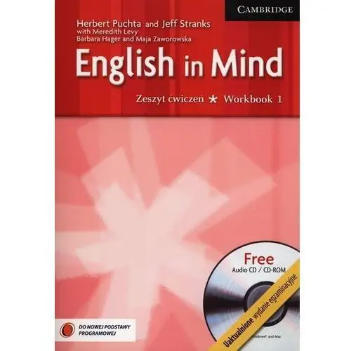English in mind 1. Zeszyt ćwiczeń + CD