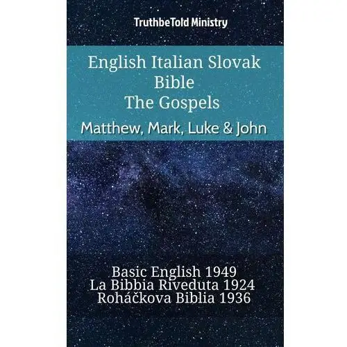 English Italian Slovak Bible - The Gospels - Matthew, Mark, Luke & John