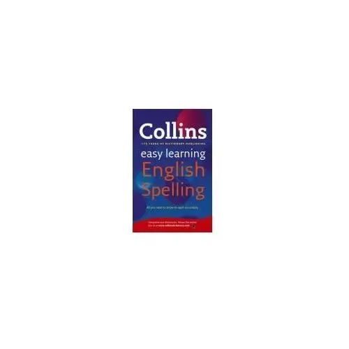 English Spelling. Collins Easy Learning