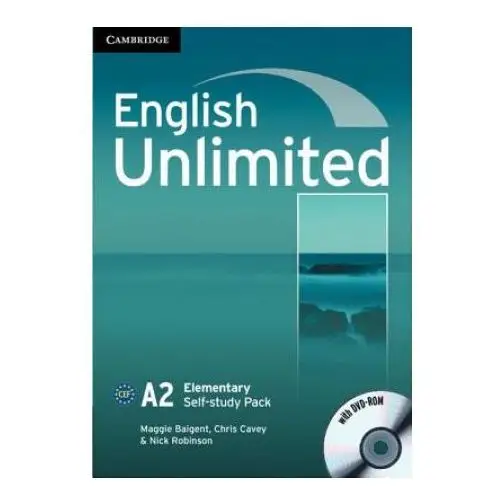English unlimited elementary self-study pack (workbook with dvd-rom) Cambridge university press