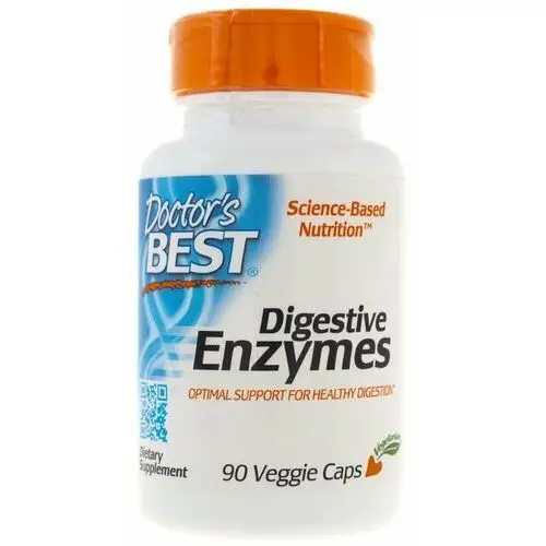 Enzymy trawienne Digestive Enzymes DOCTOR'S BEST, 90 kapsułek