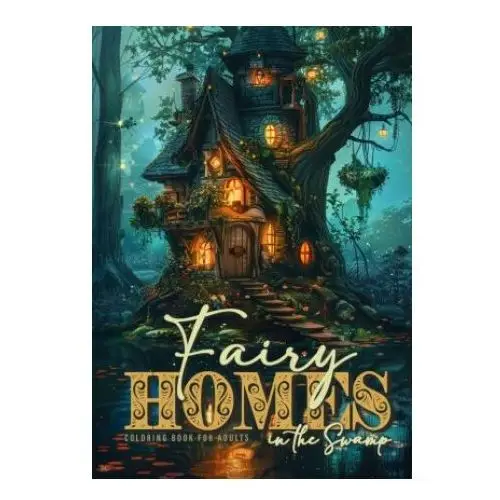 Fairy Homes in the Swamp Coloring Book for Adults