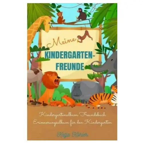 Meine kindergarten-freunde kindergartenalbum freundebuch erinnerungsalbum für den kindergarten Epubli