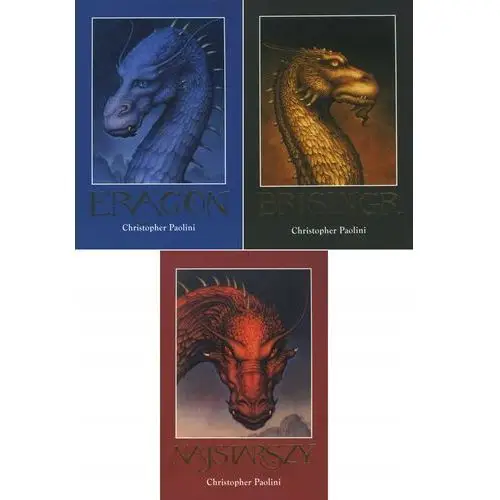 Eragon Najstarszy Brisingr Cykl Dziedzictwo 1-3 Christopher Paolini