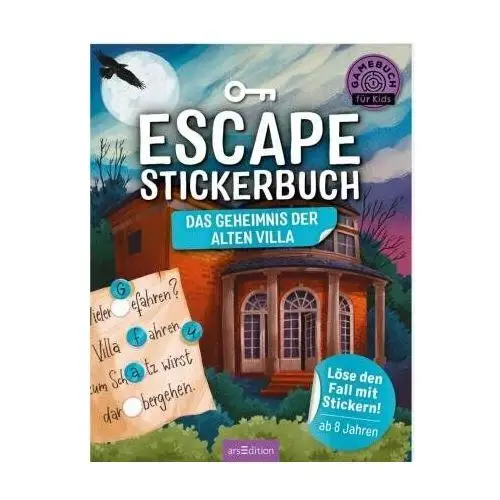 Escape-Stickerbuch - Das Geheimnis der alten Villa