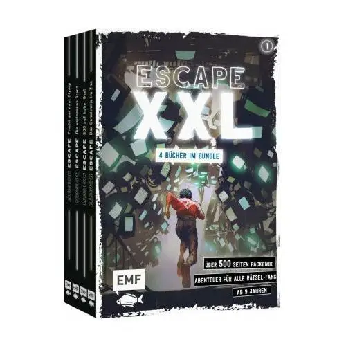 Escape XXL - über 500 Seiten packende Abenteuer für alle Rätsel-Fans ab 9 Jahren (Band 1)