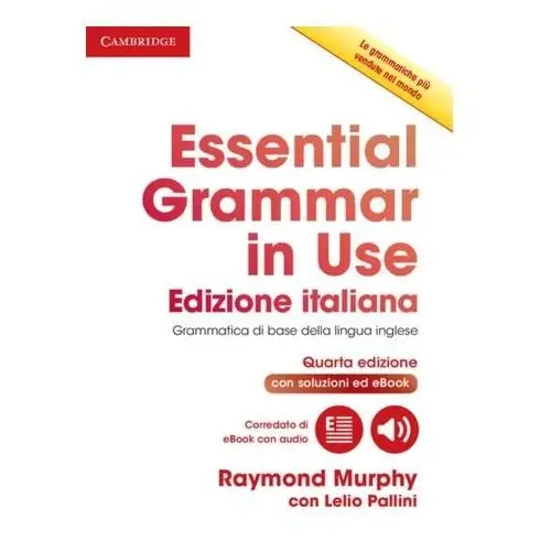 Essential Grammar in Use Book with Answers and Interactive eBook Italian Edition (Książka)
