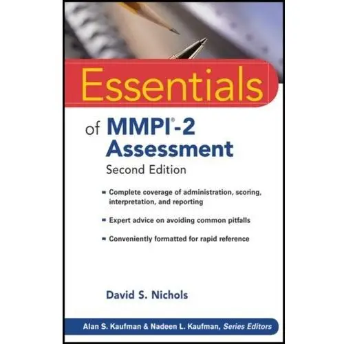 Essentials of MMPI-2 Assessment Nicholson, David