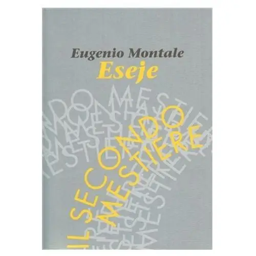 Eseje Eugenio montale