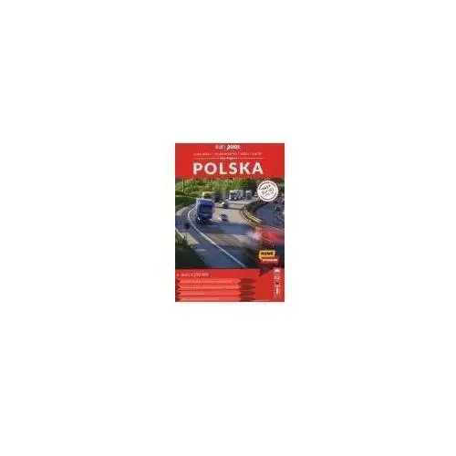 Euro pilot Atlas drogowy polska 1:250 000 z mapą europy