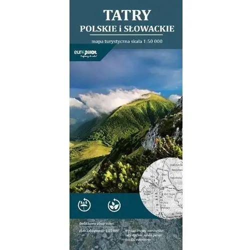 Euro pilot Map. tur. eco - tatry pol. i słowackie...1:50 000