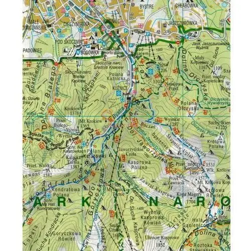 Euro pilot Map. tur. eco - tatry pol. i słowackie...1:50 000
