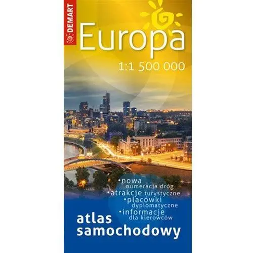 Europa. Atlas samochodowy 1: 1 500 000