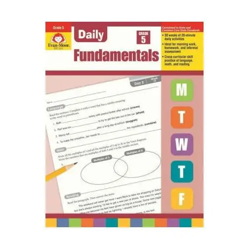 Daily fundamentals, grade 5 teacher edition Evan moor educ publ