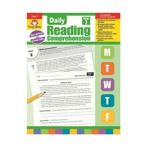 Daily reading comprehension, grade 7 Evan moor educ publ